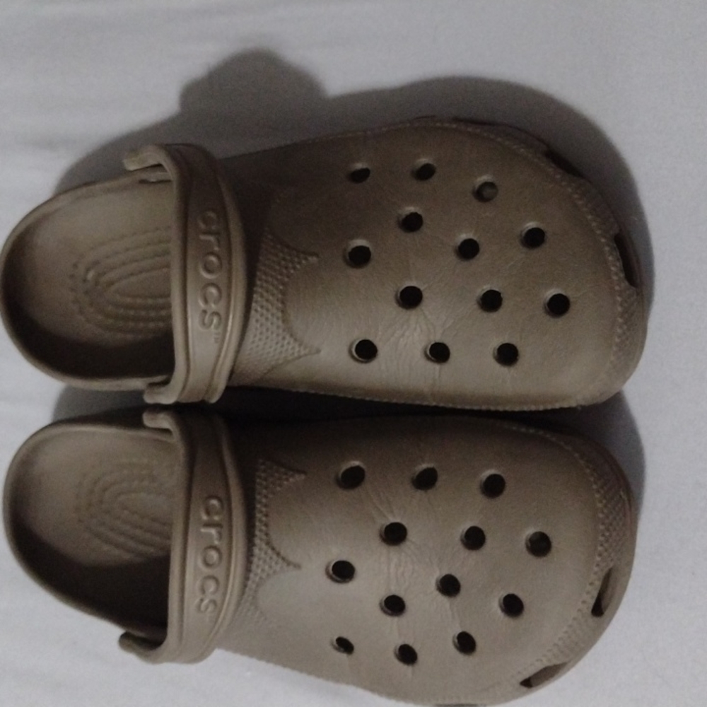 Brown Crocs